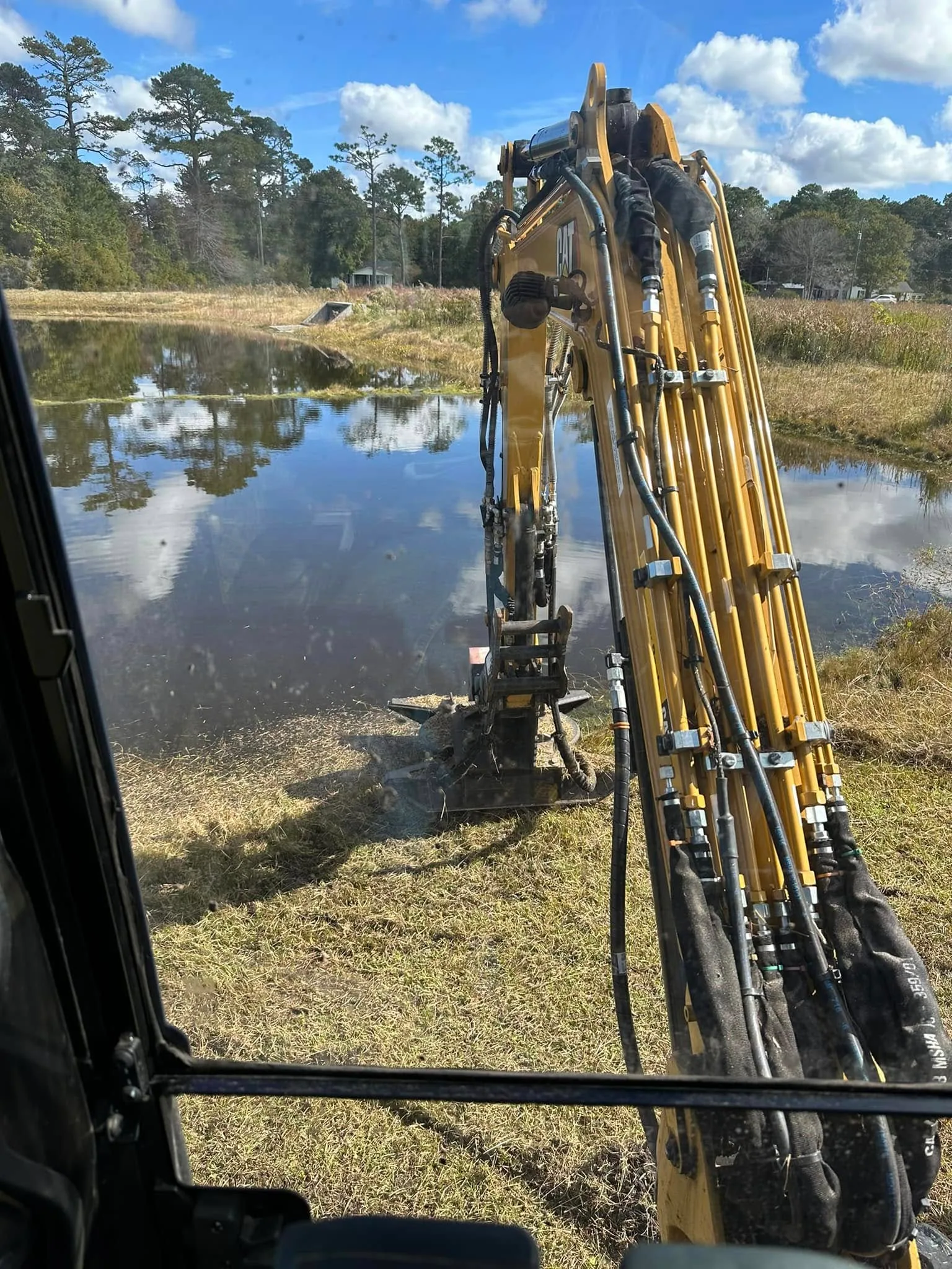 Marshallberg, NC excavation and grading, North Carolina