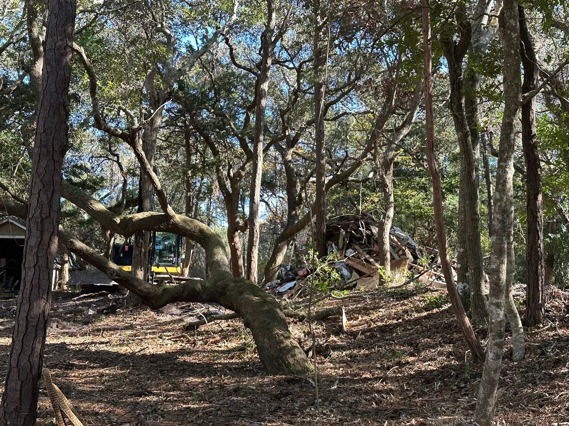 Peletier, NC excavation and grading, North Carolina