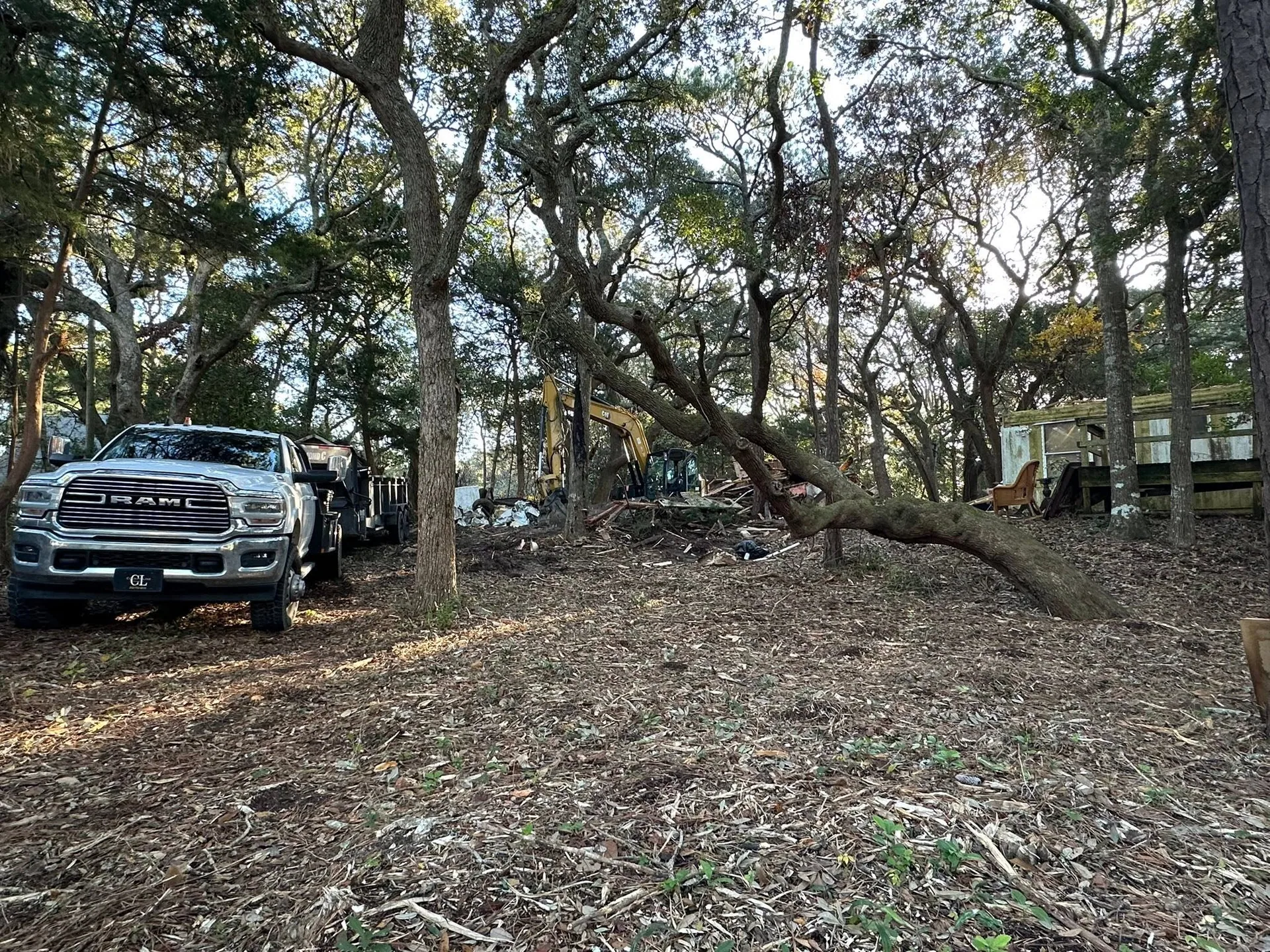 Cape Carteret, NC excavation and grading, North Carolina