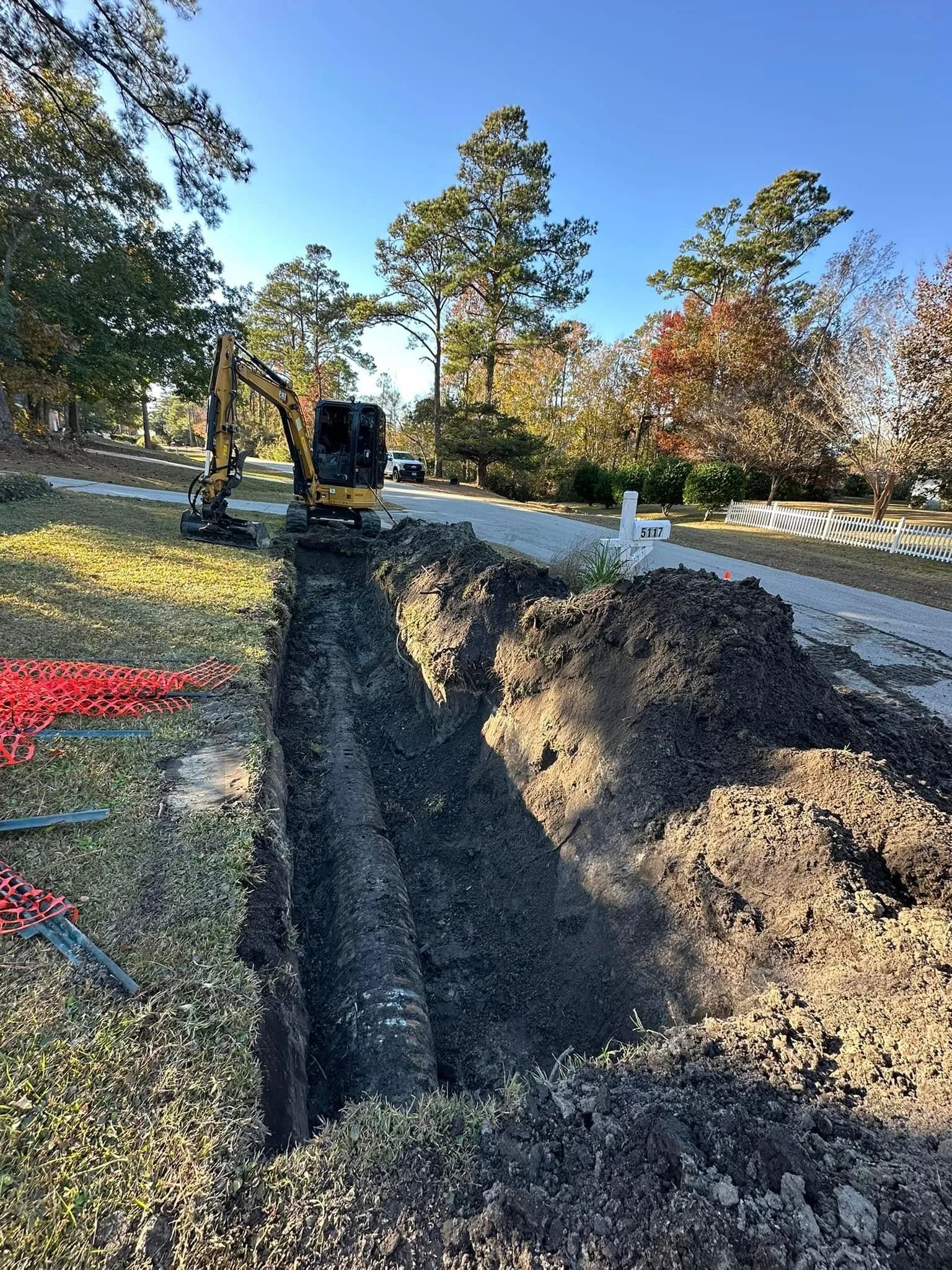 Belhaven, NC excavation and grading, North Carolina