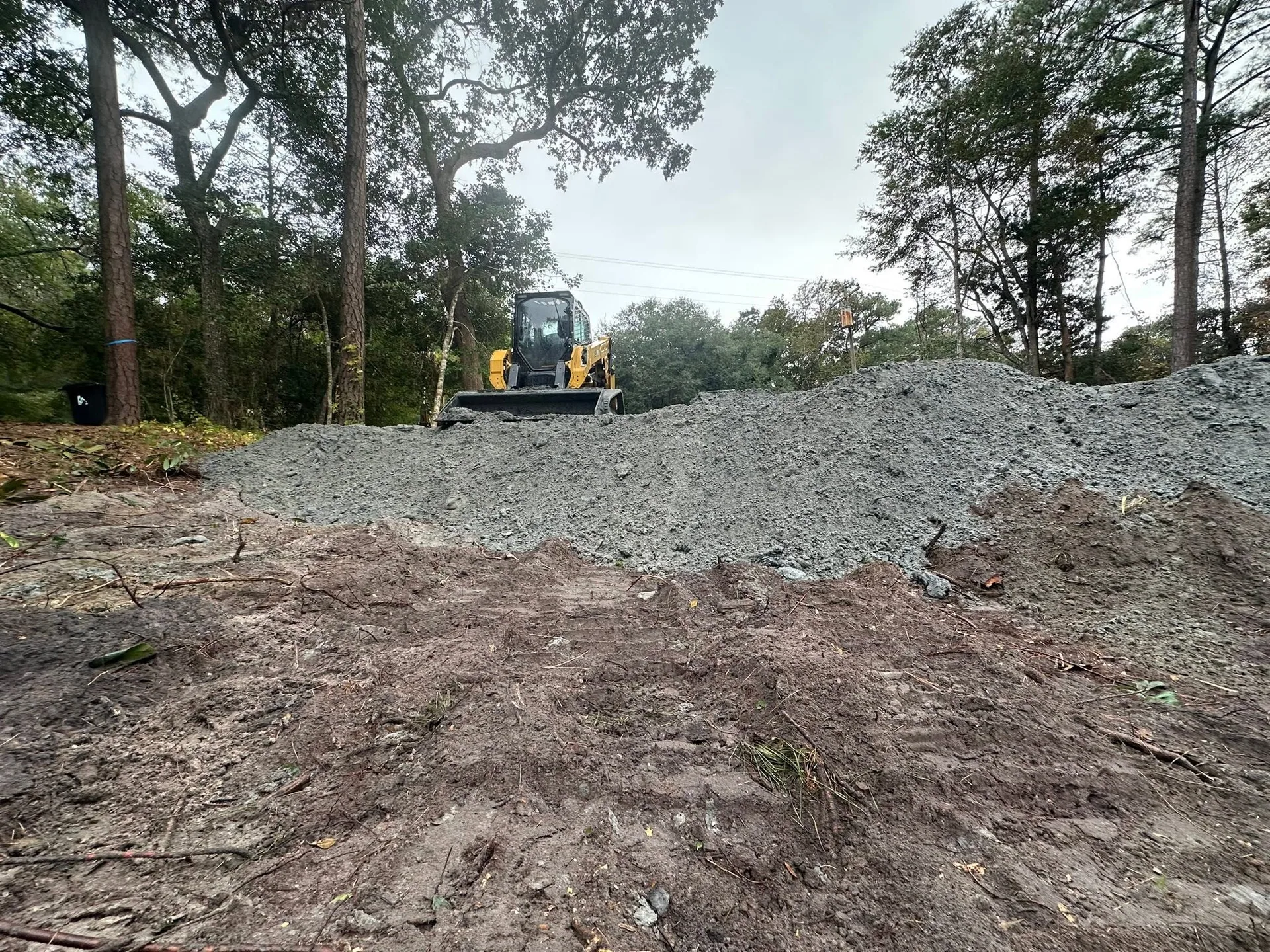 Otway, NC excavation and grading, North Carolina